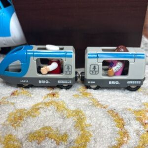 Brio blue Passenger Train Set